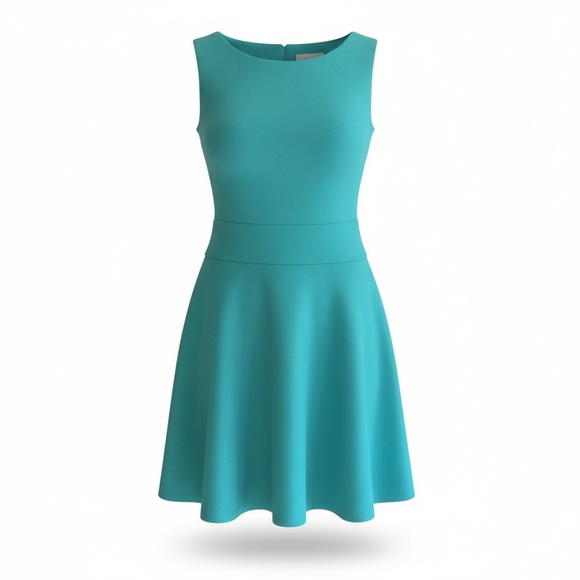 Sleeveless Drop Waist Dress - Picture 4 of 4